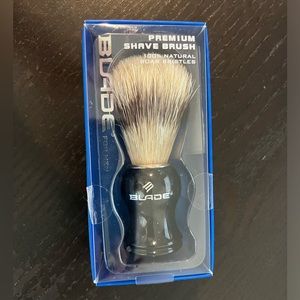 2/$18 💥 NEW Blade for Men Premium Shave 100% Natural Boar Bristles (1323)